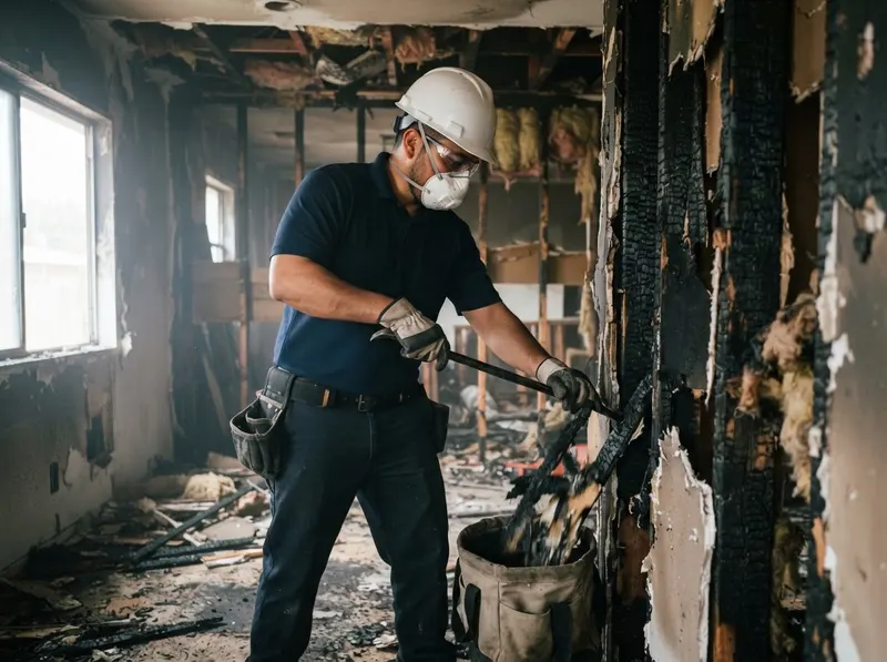 Controlled Demolition and Charred Material Removal in los angeles, CA